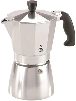 Obrázek produktu pro Gefu Káva a čaj Lucino NA 3 Filiżanki Espresso 3 TZ Kawiarka Aluminiowa Ciśnieniowa, g16070