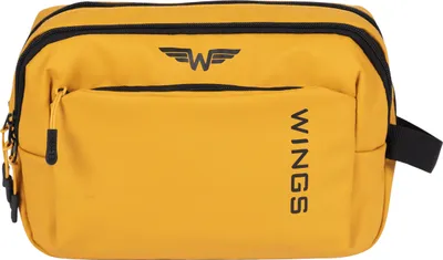 Produktbild von WINGS Reisetäschchen ROOK Gelb, Wasserdicht, 3L, Praktisch