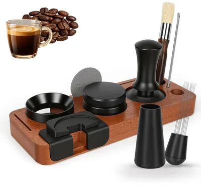 Immagine prodotto di Solidchoice - Set da barista da 8 pezzi per la preparazione dell'espresso