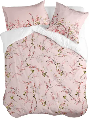 Produktbild von Chinoiserie rose Bettbezug  135 x 200 cm 100% Baumwolle Hergestellt in Europa
