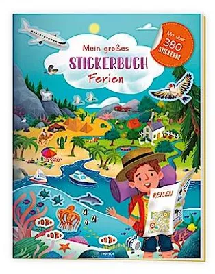 Immagine prodotto di Trötsch Stickerbuch Mein großes Stickerbuch Ferien