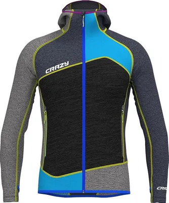 Obrázek produktu pro Mikina CRAZY PULL RESOLUTION Pánská, energetická černá Velikost: L
