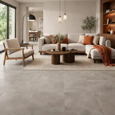 Imagen del producto de CASA39. Gres porcelánico con efecto cemento, 60x120 cm, colección Caesar Join