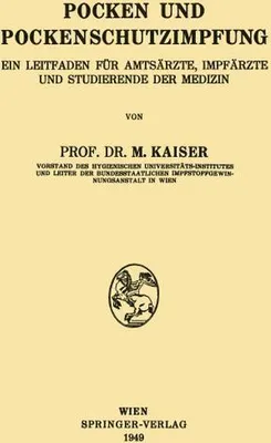Produktbild von Pocken und Pockenschutzimpfung