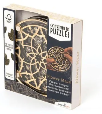 Produktbild von Blumenlabyrinth-Puzzle von Recent Toys G3