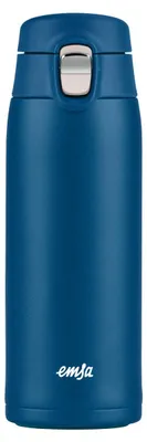 Produktbild von EMSA Light Mug, Blau, Edelstahl, Polypropylen (PP), 400 ml, 6,6 cm, 196 mm