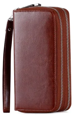Immagine prodotto di Solidchoice - Pochette da donna con tracollina, color marrone