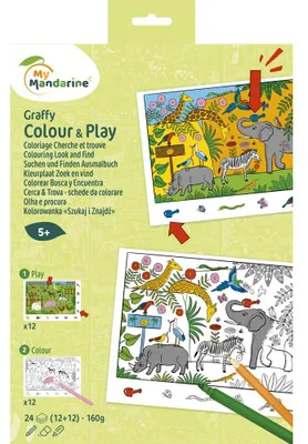 Immagine prodotto di GraffyColour&Play: cerca lo zoo