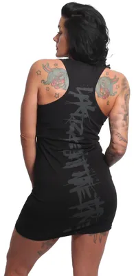 Zdjęcie produktu dla Sukienka damska Yakuza Grounded Bodycon Dress, czarny, L