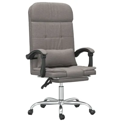 Produktbild von Bürostuhl mit Massagefunktion Taupe Stoff