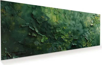 Produktbild von Glasbild 125x50cm in XXL für Wohnzimmer, Schlafzimmer Motiv Verwitterte Oberfläche
