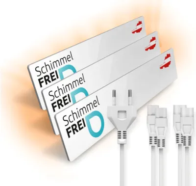 Produktbild von Schimmel Dry - Schimmelentferner Wand & Bad -ohne Chemie für immer Schimmelfrei - Die Alternative zum Schimmelspray und zur Schimmelfarbe