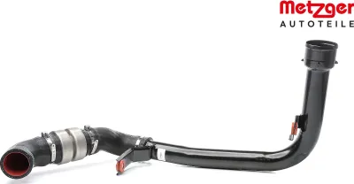 Produktbild von METZGER 2401200 Turbo Ladeluftschlauch für CITROËN JUMPER Kasten passend für PEUGEOT BOXER Kasten BOXER Pritsche/Fahrgestell