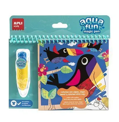 Produktbild von Ausmalbild "Aqua Fun“, Dschungel, APLI Kids 15225