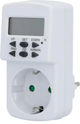 Produktbild von Wochenzeitschaltuhr max. 1800 Watt weiß