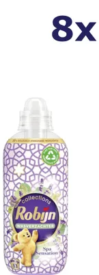 Produktbild von 8x Robijn Weichspüler – 338,25 ml – Lavendel Spa Sensation