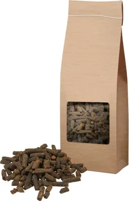 Produktbild von 250g Schecker Johannisbrot Pellets - eine wertvolle Unterstützung bei allerlei Magen-/ Darmproblemen