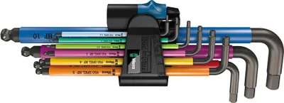 Obrázok produktu pre Sada uhlových skrutkovačov, 9-dielna, Multicolor HF Wera | 4013288188403