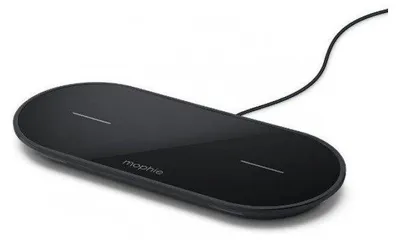 Produktbild von mophie 401316655, Drinnen, USB, Kabelloses Aufladen, Schwarz