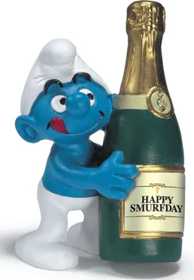 Produktbild von schleich Flaschenschlumpf, 3 Jahr(e), The Smurfs, Blau, Weiß, Grün, Kunststoff
