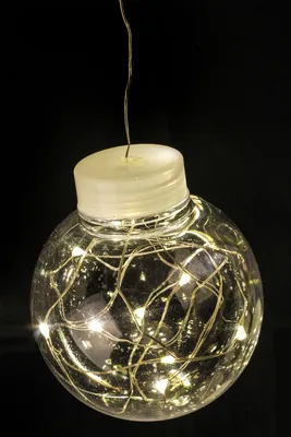 Produktbild von LEX Kugel-Lichterkette 200 LEDs, 10 Stränge mit je 20 LEDs warmweiss LK064W