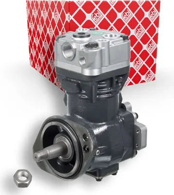 Produktbild von FEBI BILSTEIN 106975 Luftfederung Kompressor für GINAF X-Series Luftfahrwerk