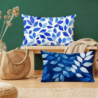 Obrázok produktu pre Sada 2 sametových obliečok na vankúše 70 x 90 cm pre posteľ a pohovku