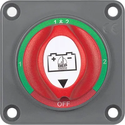 Zdjęcie produktu dla BEP hebel przełącznik akumulatora 200A (OFF/1/2/1+2)| Ultraflex 66163C