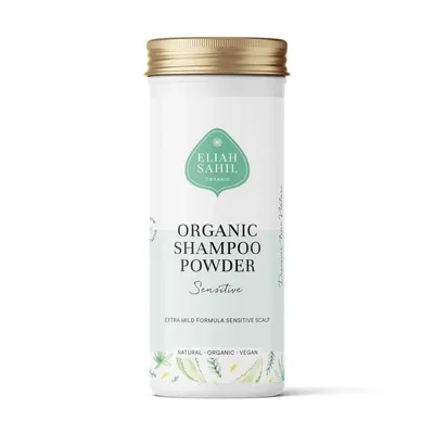 Immagine prodotto di Shampoo in polvere sensibile biologico Eliah Sahil - 100 G