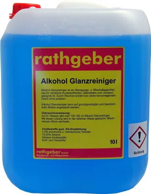 Produktbild von Alkohol-Glanzreiniger 10,0 L PE-Kanister