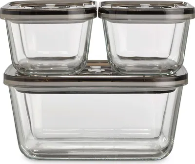 Zdjęcie produktu dla caso® 1177 caso® Vakuumbehälter-Set VacuBoxx Eco transparent 0,5/1,5 l, 1 Set