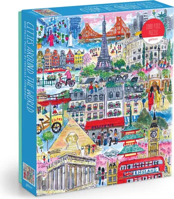 Produktbild von Michael Storrings Cities Around the World 1000 Piece Puzzle