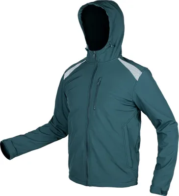 Image de NEO TOOLS Mix & Match Veste de travail Vert - 4-Way Stretch, Coupe-vent, Doublure polaire, Inserts réfléchissants