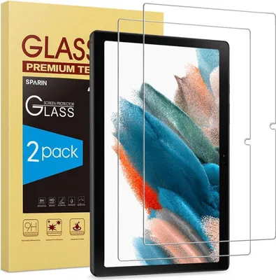 Produktbild von SPARIN 2 Stück Galaxy Tab A8 10,5 Zoll Gehärtetes Glas Folie 9H