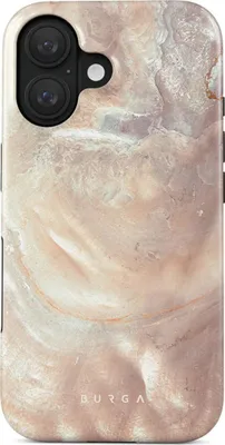Produktbild von Burga Tough Outdoor-Handyhülle für iPhone 16 - Backcover Kunststoff Serene Sunset Braun