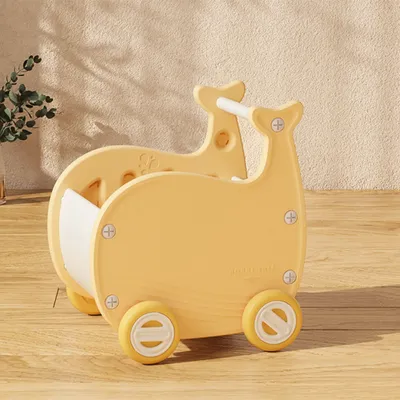 Produktbild von 360Home Kinder Einkaufswagen Aufbewahrung heim trolley Gelb