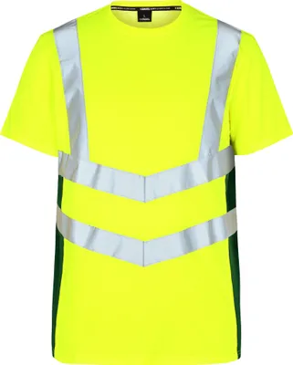 Produktbild von F. Engel Safety T-Shirt, Gelb/Grün, Gr. L