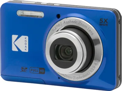 Produktbild von Kodak PIXPRO FZ55, 16 MP, 4608 x 3456 Pixel, CMOS, 5x, Full HD, Blau