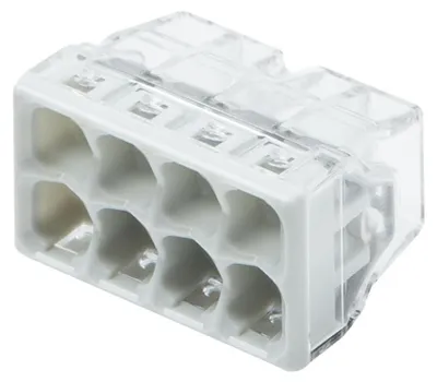 Productafbeelding van WAGO S2273 mini-aansluitklemmen, 8 ingangen, 25 stuks
