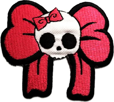 Produktbild von Totenkopf Biker Skelett Punk Emo - Aufnäher, Bügelbild, Aufbügler, Applikationen, Patches, Flicken, Zum Aufbügeln, Größe: 7,5 x 6,8 cm
