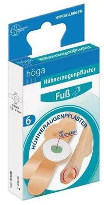 Produktbild von Hühneraugenpflaster 7,2x Ø 2cm, Höga 6 St