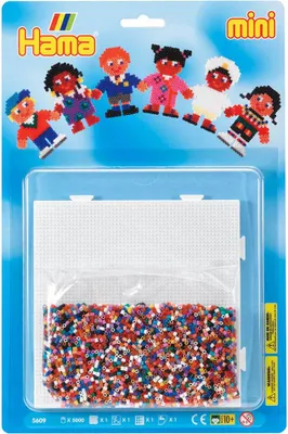 Produktbild von Hama Beads 5609, Bastelset für Kinder, 10 Jahr(e), PVC, Mehrfarbig, 5001 Stück(e)