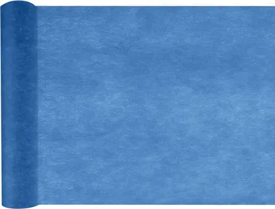 Produktbild von Tischläufer navy marine blau Vlies 25 Meter Rolle 30cm breit