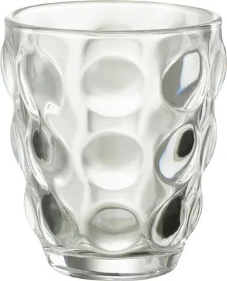 Zdjęcie produktu dla J-Line J-Line Bubble Glas - Trinkglas - Transparent - 6 Stück - Wohnaccessoires