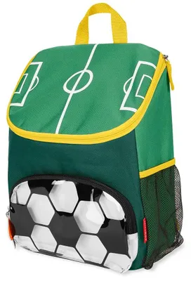 Produktbild von Skip Hop Spark Style Fußball-rucksack Für Große Kinder 12l Grün  Kinder Grün One Size