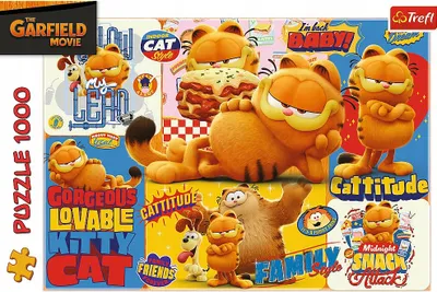 Zdjęcie produktu dla TREFL Puzzle 1000 Przygody Garfielda  10935