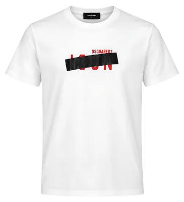 Immagine prodotto di Dsquared2 Camicia a nastro Cool Fit Bianco Uomo XL