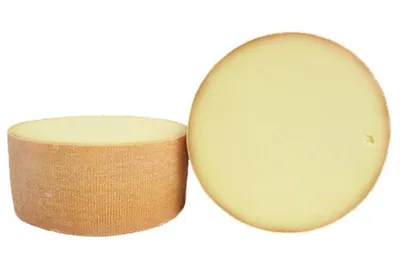 Produktbild von Tete de Moine halbierter Laib ca. 400g für Girolle Käsehobel Mönchskopfkäse