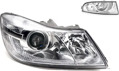 Produktbild von Johns, Scheinwerfer Halogen kompatibel zu Skoda Octavia 1Z 09-13 H1 H7 Re. + Nebelsche. 1Z1941018S 1Z1941016F 1Z0941702C 1Z0941700C