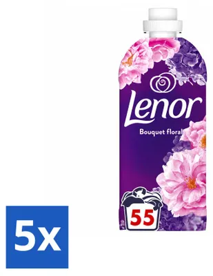 Produktbild von 5 x Lenor Weichspüler Blumenbukett - Vorteilspackung - 5 Stücke